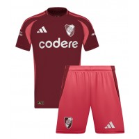 Camiseta River Plate Segunda Equipación Replica 2024-25 para niños mangas cortas (+ Pantalones cortos)